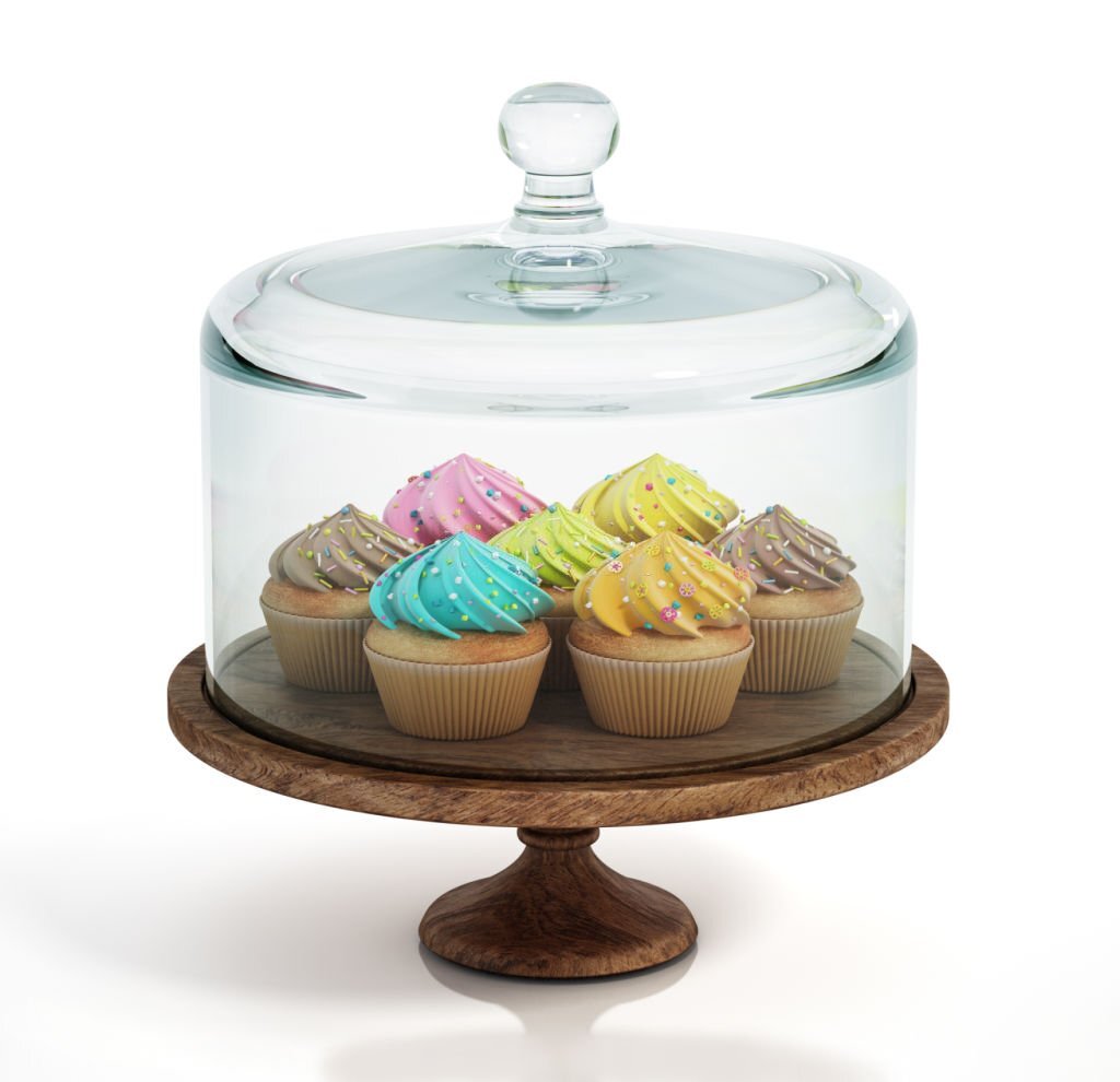 acrylic cake stands