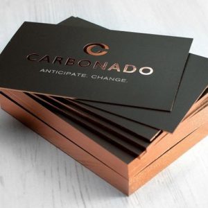 Velvet Laminated Business Card