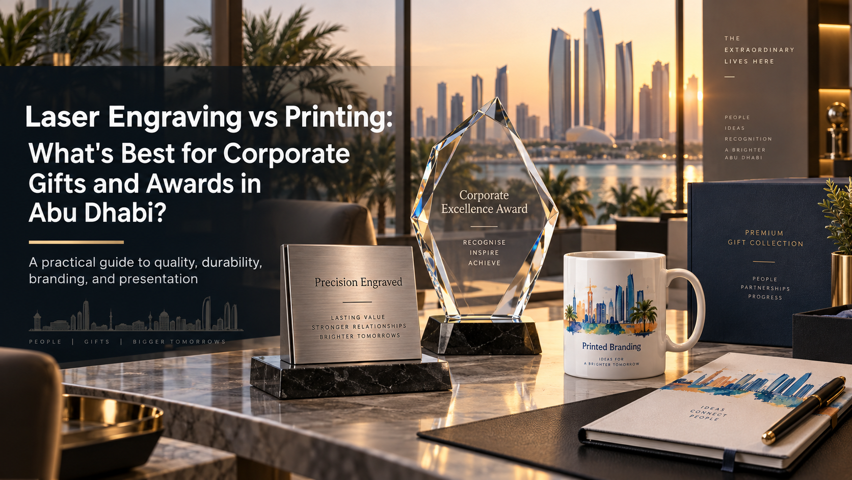 Laser Engraving vs Printing: What's Best for Corporate Gifts and Awards in Abu Dhabi?